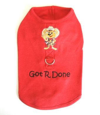Got R Done Harness-T Large Dog Shirt