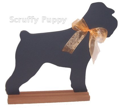 Uncropped Miniature Schnauzer Chalkboard