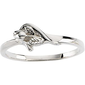 Sterling Silver "The Unblossomed Rose" Ring