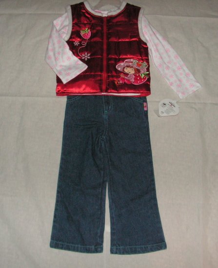 Strawberry Shortcake 3 piece Set size 3T