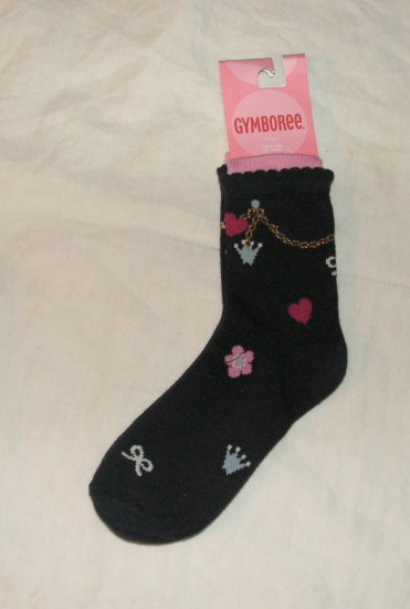 Gymboree Chelsea Girl Charm Sock size 5-7 years