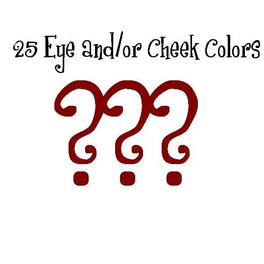 *LIMITED STOCK* Grab Bag of Baggie Samples (25 Eye &/or Cheek Colors)