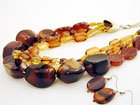 Brown Necklace Set