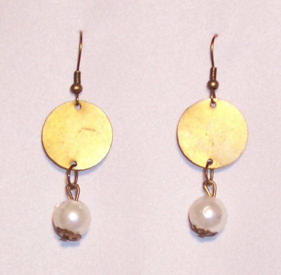 Grecian Medal Earrings