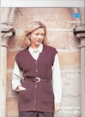 Free Knitting Vest Pattern at Yarn.com