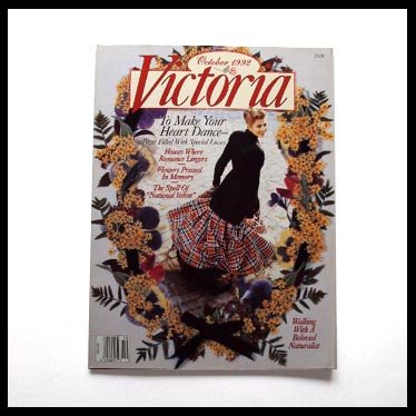 VICTORIA MAGAZINE 6/10 October 1992 Vol 6 No 10