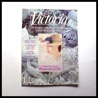 VICTORIA MAGAZINE 6/6 June 1992 Vol 6 No 6