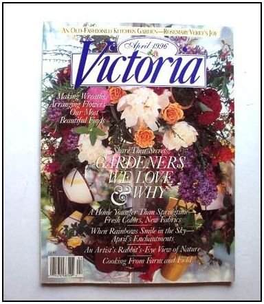 VICTORIA MAGAZINE 10/4 April 1996 Vol 10 No 4