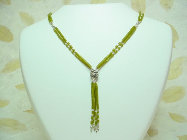 Jade + 925 Silver Necklace