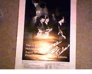 1965 Beatles Hollywood Bowl Concert Poster