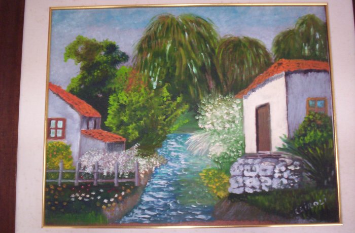 Milton Cairoli oil painting "Arroyo"