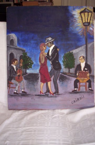 Milton Cairoli oil painting "Tango"