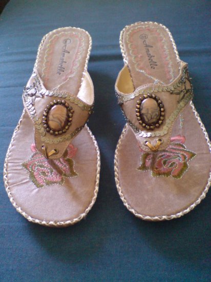 Tan Color Angel Style Sandal (New in Box)