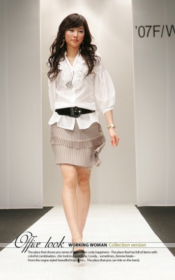T28053 New Korea Style Business Top