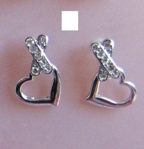 Swarovski Cyrstal - Heart Shape earrings