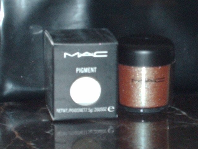 Mac Cosmetics Blue Brown Pigment 1/4 tsp Sample Jar