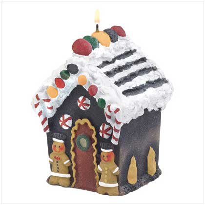 #38898 Gingerbread House Candle