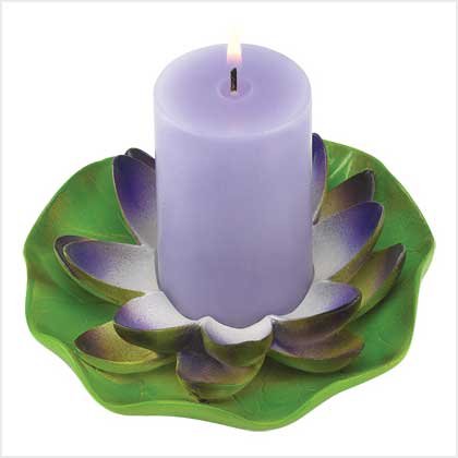 #39247 Lotus Flower Candle