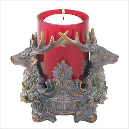 #39267 Majestic Stag Candleholder