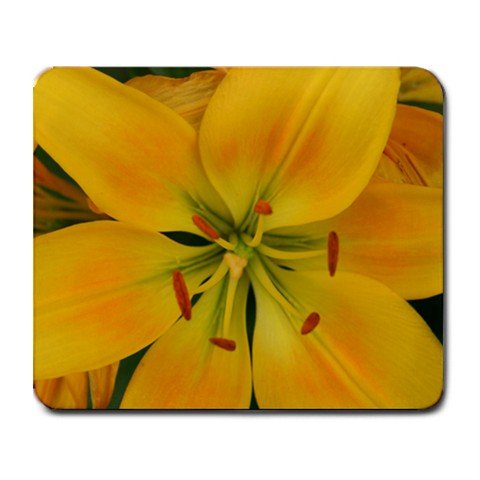Mousepad Yellow Lily FREE SHIPPING