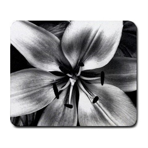 Mousepad B&W Lily FREE SHIPPING