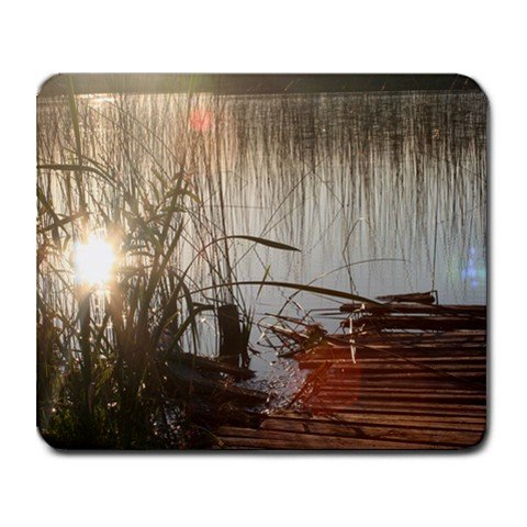 Mousepad pond at sunset FREE SHIPPING