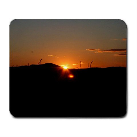 Mousepad sunset in the field FREE SHIPPING