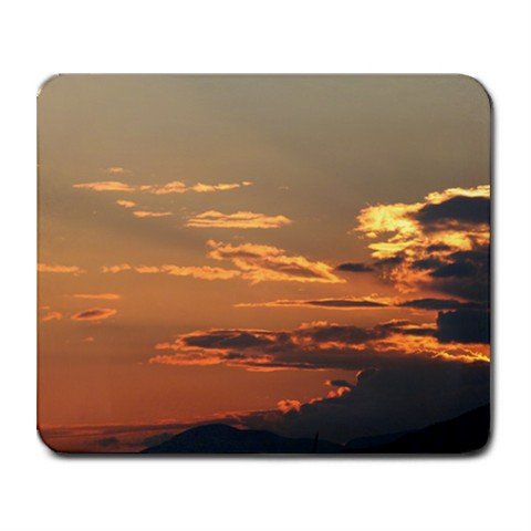 Mousepad FREE SHIPPING very neat clouds at sunset