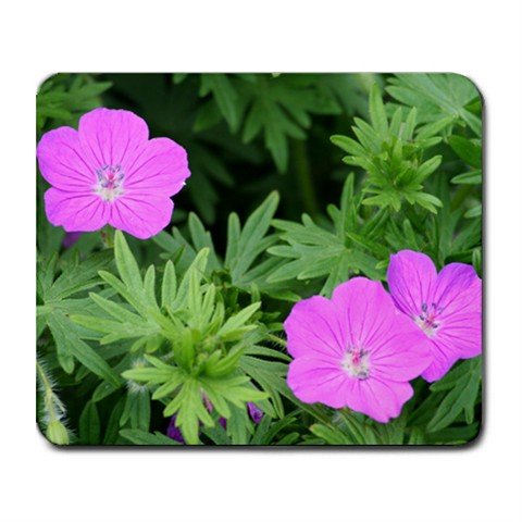 Mousepad FREE SHIPPING small purple flowers