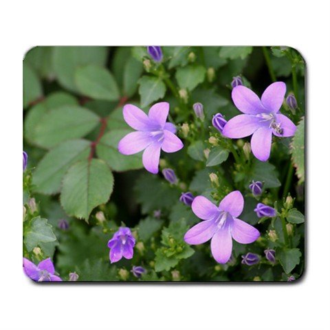 Mousepad FREE SHIPPING small purple flowers star shaped