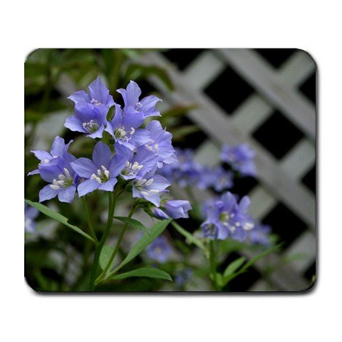 Blue Flowers Summer Mousepad NEW Free shipping