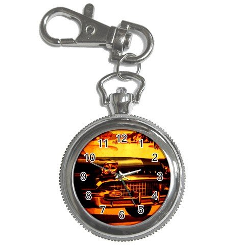Pocket Watch Black Pontiac Classic Car