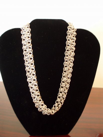 Double Lacey-Chain Necklace
