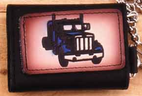 Handcrafted 'Truck' Leather Wallet