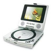 Coby TF-DVD5000 5 Inch Portable DVD Player, Swivel Screen