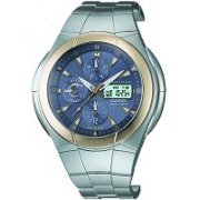 Casio Waveceptor Atomic Solar Watch WVA510SGA-9AV Blue Dial Mens Analog Digital