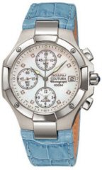 Ladies' Seiko Watch, Coutura Alarm Chronograph, Leather Strap