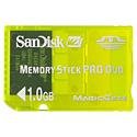 Sandisk 1GB Gaming Memory Stick PRO Duo Model