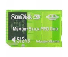 Sandisk 512MB Gaming Memory Stick PRO Duo