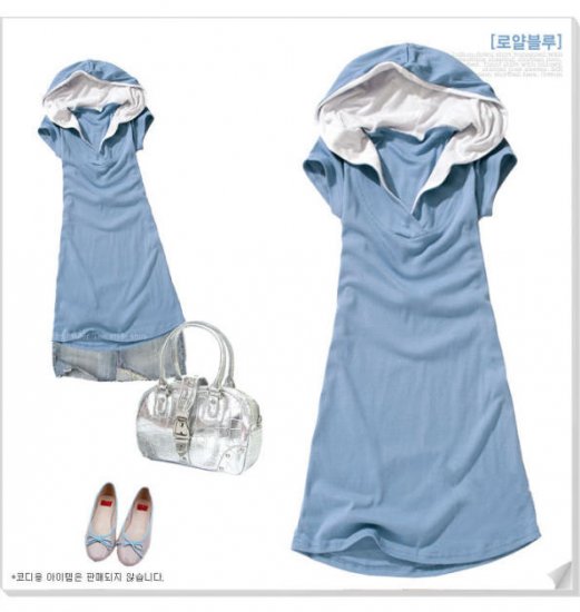 Stunning Energetic Summer Blue T - Shirt Top