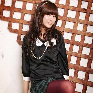 Stunning Japan / Korean Spring Summer Black Top