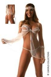 4 Piece Sultry Bride Sexy Lingerie