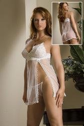 2 Piece Bride Glamour Sexy Lingerie New