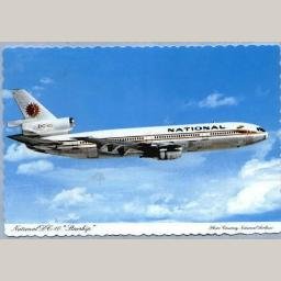 National Airlines DC-10 "Starship" Postcard