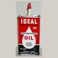 Ideal Household Oil, Handy Oiler, 4 oz. NOS