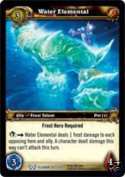 WoW World of Warcraft TCG -- Water Elemental