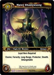 WoW World of Warcraft TCG -- Maiev Shadowsong