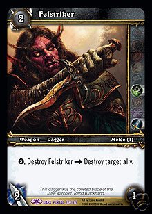 WoW World of Warcraft TCG -- Felstriker