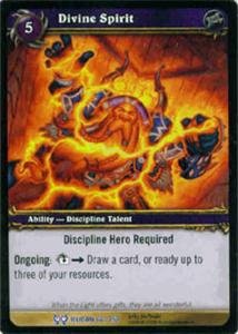 WoW World of Warcraft TCG -- Divine Spirit