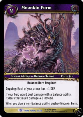 WoW World of Warcraft TCG -- Moonkin Form